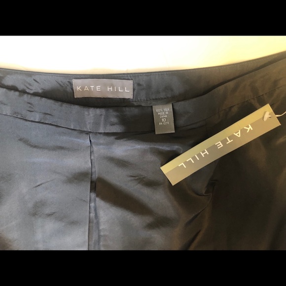 NWT Kate Hill Silk, Beaded Formal Skirt size 10 - Picture 5 of 6